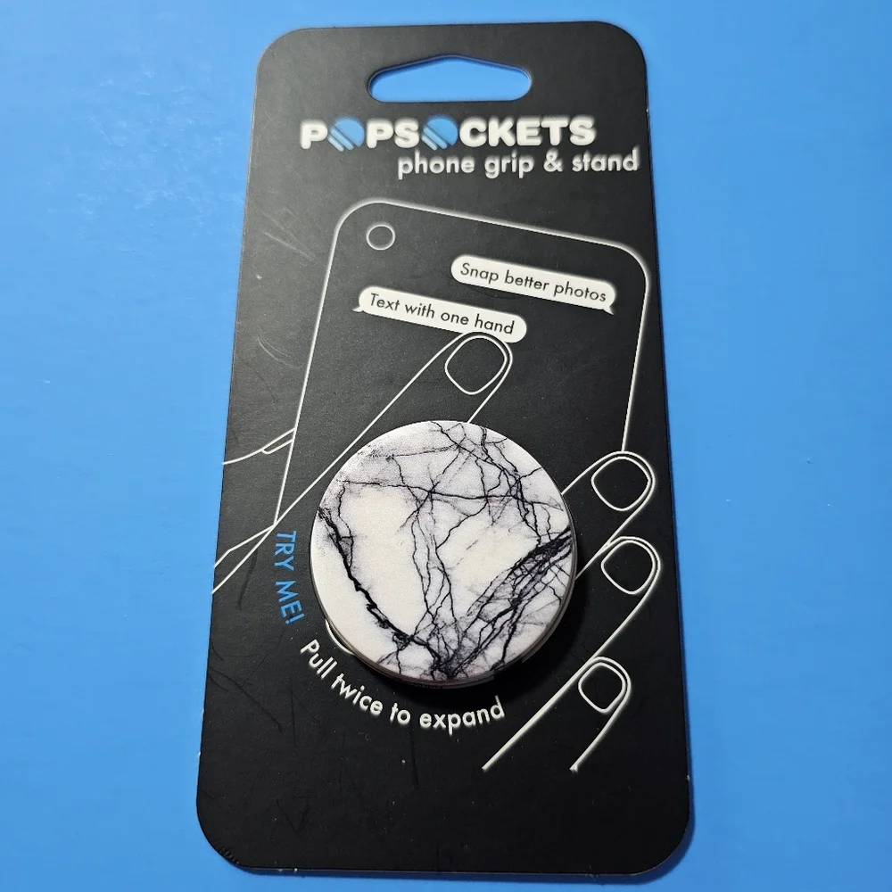 Popsocket - White Marble